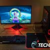 The HP OMEN 30L with OMEN 27i monitor and OMEN peripherals