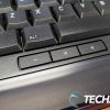The media buttons on the CHERRY GENTIX Desktop wireless keyboard