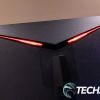 The back LEDs on the Monoprice Dark Matter 42892 27-inch 180Hz QHD IGZO gaming monitor