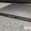 The ports on the left edge on the Acer Predator Triton 300 SE gaming laptop