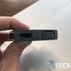 HDMI and VCGA ports on USB-C Dongle