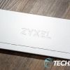 The top of the Zyxel MG-108 8-Port 2.5GbE Unmanaged Switch