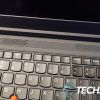 The dual up-firing speakers on the Lenovo ThinkPad P15 Gen 2 mobile workstation laptop