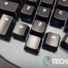 The home, end, page up, and page down keys on the Truly Ergonomic CLEAVE keyboard