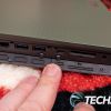 The ports on the left side of the Acer ENDURO Urban N3 rugged notebook