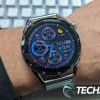 One of the default watch faces that comes with the Huawei Watch GT 3 smartwatch