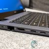 The ports on the left side of the Acer TravelMate Spin P4 2-in-1 convertible laptop
