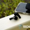 Sudio E2 Hybrid ANC earbuds inline Techaeris Copyright 6-min