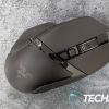 Top view of the Razer Basilisk V3 Pro wireless gaming mouse