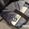 The laptop sleeve on the StarTech 15.6" Laptop Backpack (NTBKBAG156) with a 15.6" laptop inside
