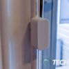 The Ultraloq U-Bolt Pro Wifi Smart Deadbolt door sensor installed