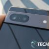The camera bump on the Google Pixel 7 Android smartphone