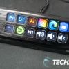 The MOUNTAIN DisplayPad keypad with default and custom icons