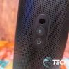 The buttons on the back of the Anker Nebula Capsule 3 Laser portable projector