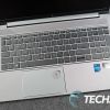 The keyboard on the HP ZBook Power G9 15.6" laptop