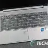The keyboard on the HP ZBook Power G9 15.6