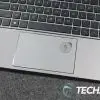The touchpad on the HP ZBook Power G9 15.6