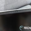 The 720p webcam with privacy cover on the HP ZBook Power G9 15.6" laptop