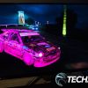 The Acer Predator X32 FP Mini-LED Gaming Monitor showing an in-game still from Forza Horizon 5