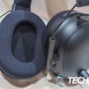 The earpads on the Razer BlackShark V2 Pro wireless gaming headset