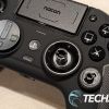 The joystick heads are swappable on the NACON REVOLUTION 5 PRO PS5 game controller