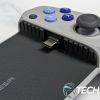 The USB-C connector on the GameSir G8 Galileo Mobile Gaming Controller